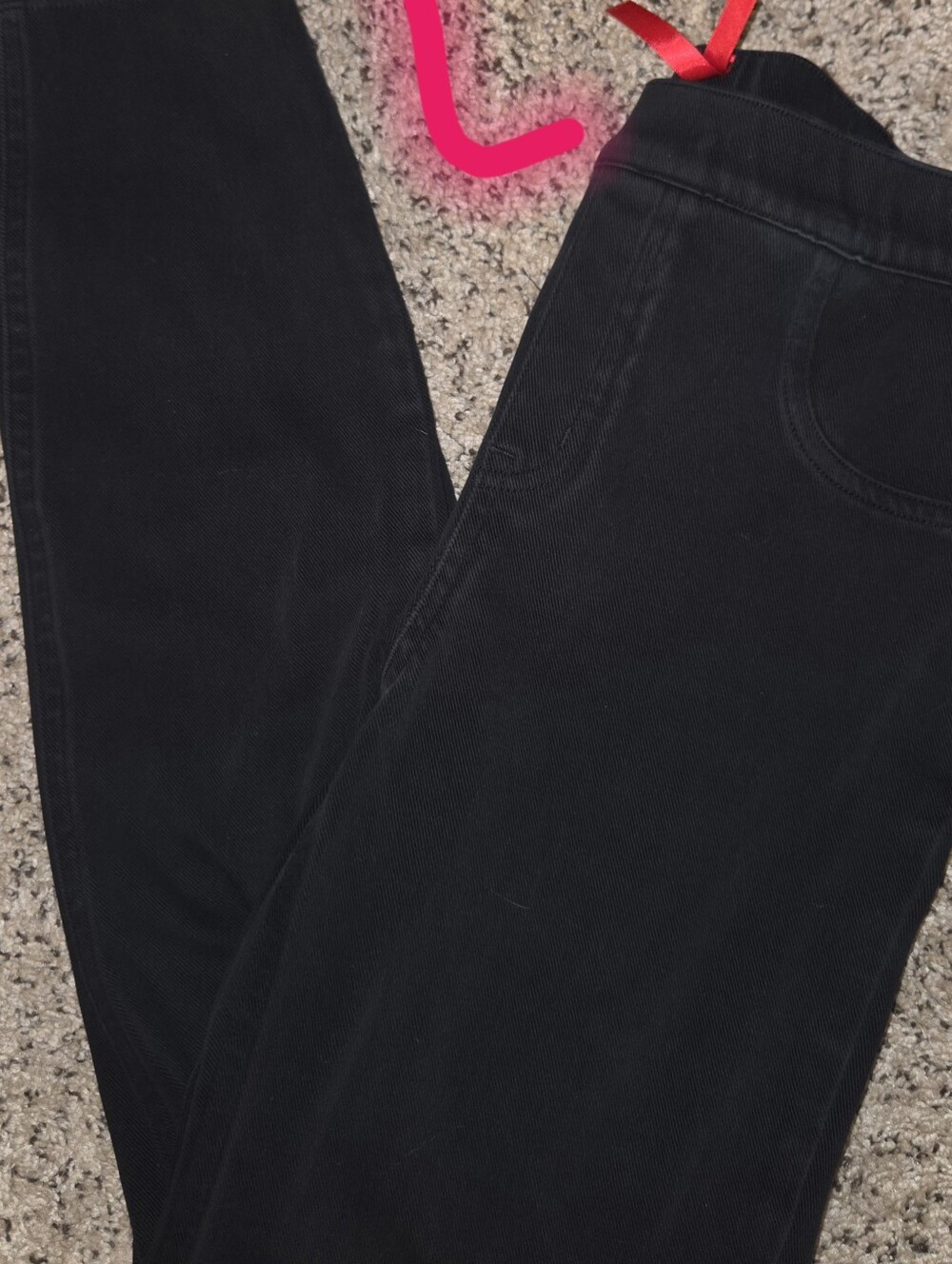 SPANX Black Jean Jeggings Size L
